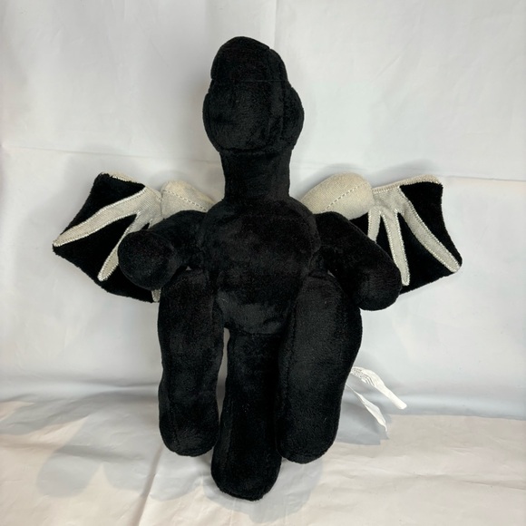Mojang Jinx Minecraft Black ENDER DRAGON Plush Stuffed Animal Toy 11 inches - Picture 6 of 6